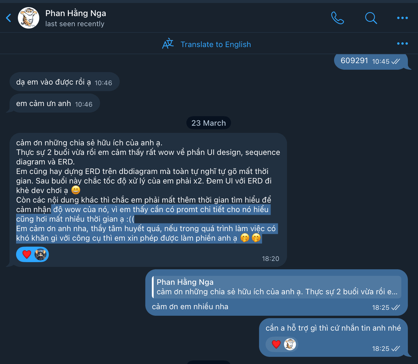 Preview of review from Phan Hằng Nga