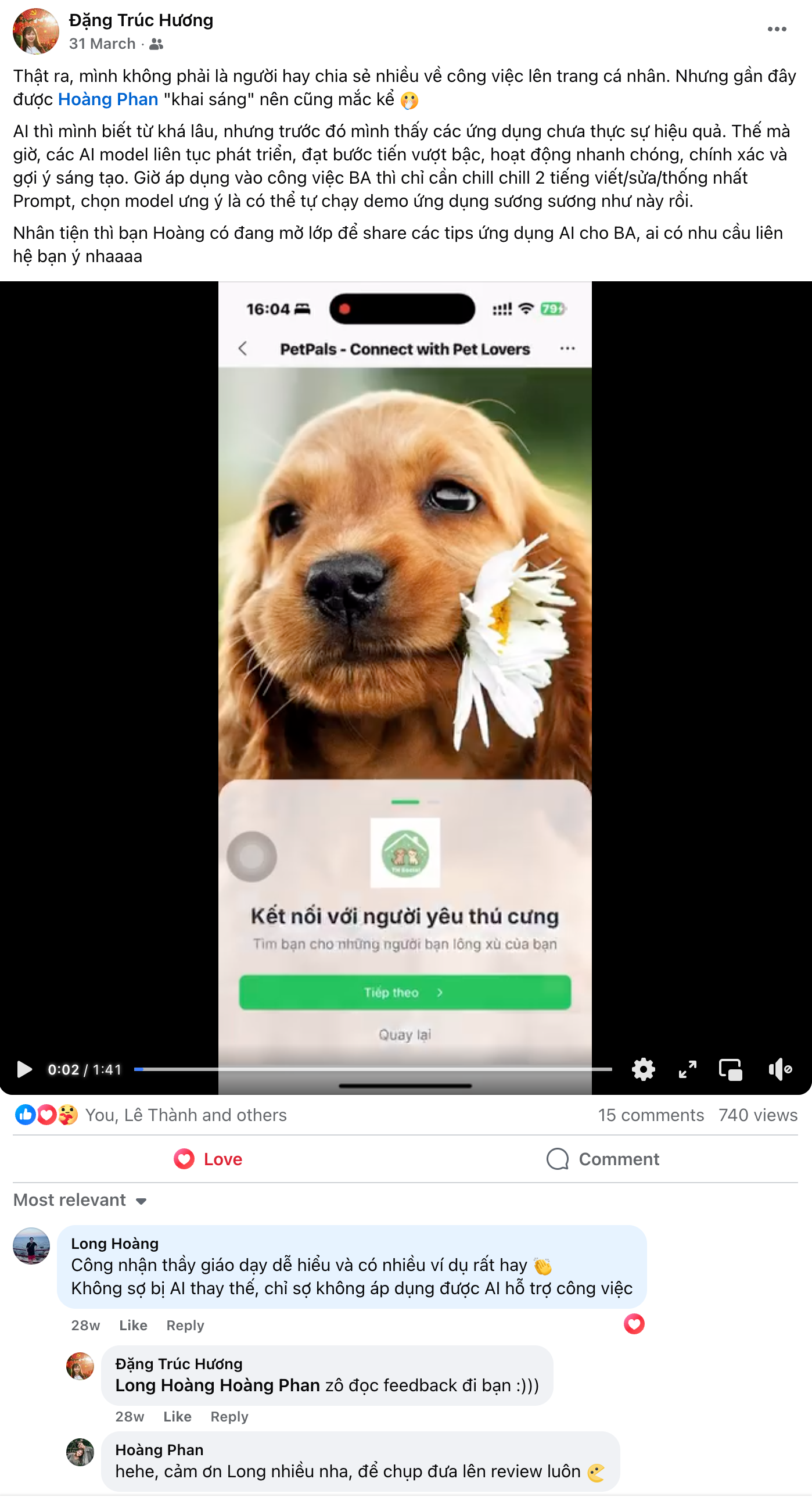 Preview of review from Đặng Trúc Hương