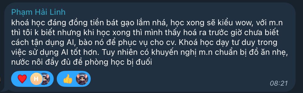 Preview of review from Hải Linh Phạm
